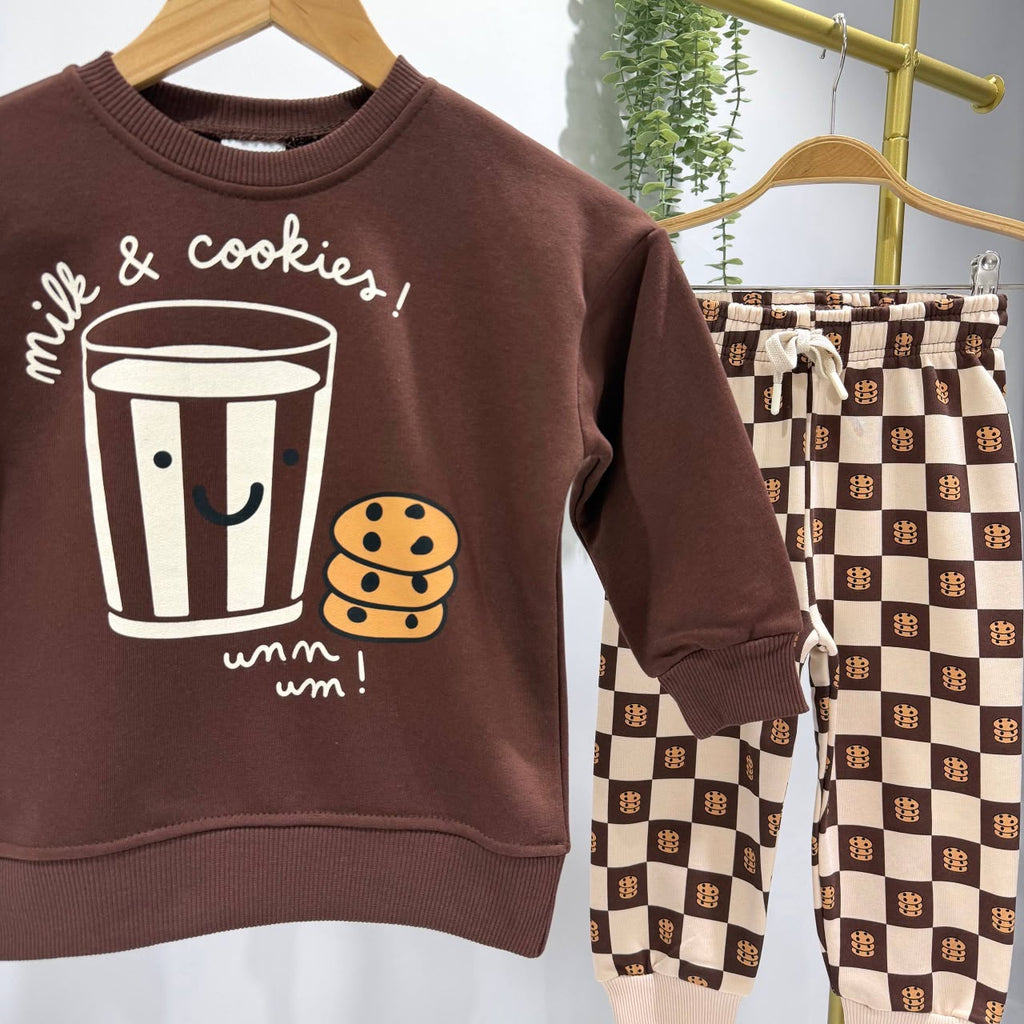 Ensemble Garçon Milk & Cookies